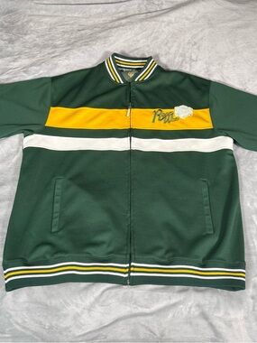 Vintage Rocawear Full Zip Track Jacket Mens 3XL Short Sleeve Hip Hop Y2K